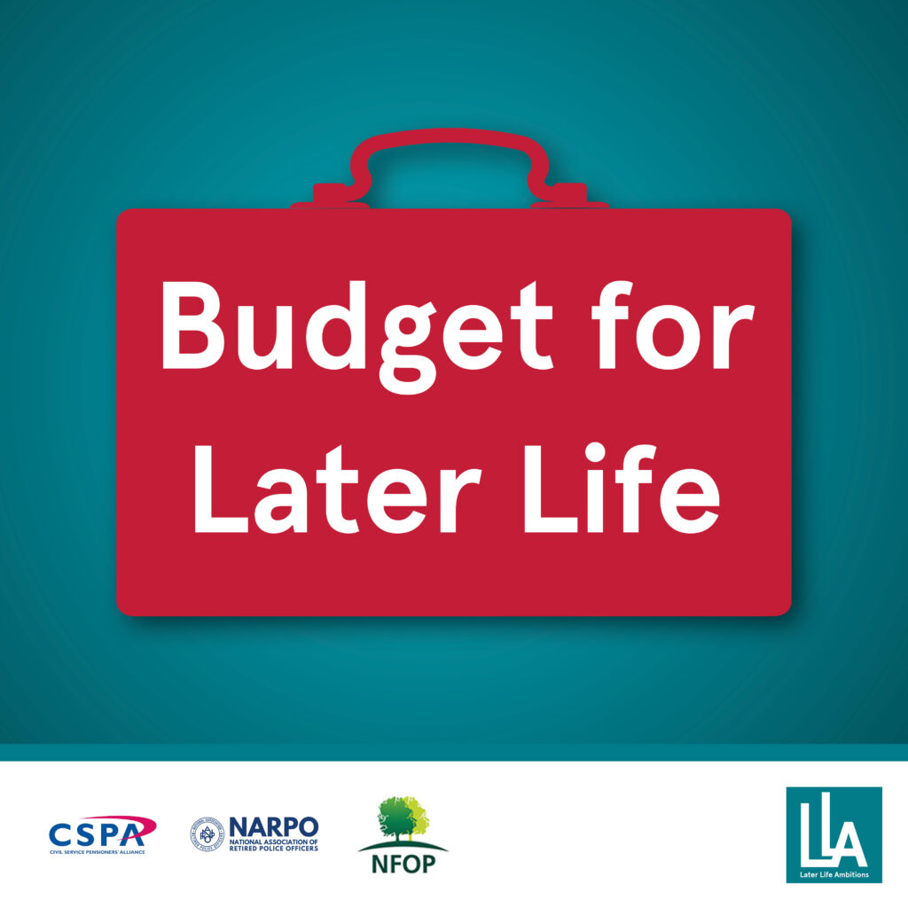 What is the Budget for Later Life? 1 Budget for life 2025 Social graphics2